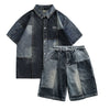 Loose Summer Denim Sets