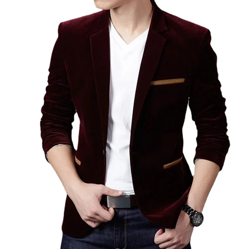 Men Corduroy Suits