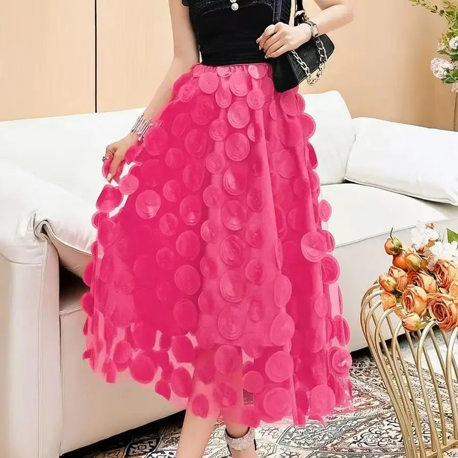 Polka Dot Tulle Skirt