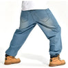 Men's  Baggy Hip Hop Jeans Multi Pockets
