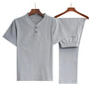 Summer Breeze: Linen Shirt & Short Set (