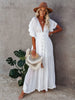 Butterfly Sleeve Beach Dress