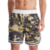 Camouflage shorts Print Splicing