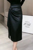 Winter Women’s High Waist Midi Skirt