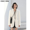 CHIC VEN Double Breasted Blazer