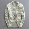 Men's Casual Cotton Linen Shirt