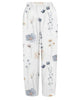 Floral Print Straight-Leg Pants