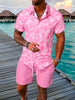 2024 Men's Casual Short Sleeve Set