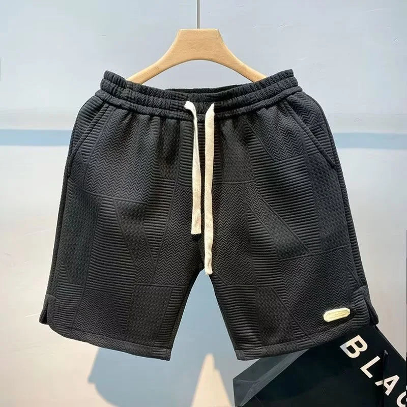 Cotton Blended Solid Color Shorts