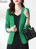 ZANZEA Women's Autumn Work Blazer