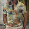 Color Block Henley Shirt