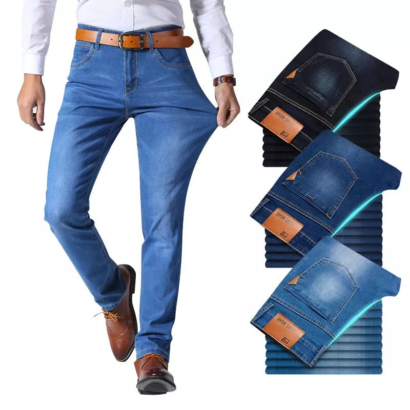 Brother Wang Classic Style Men Jeans
