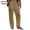 New Men's Cotton Linen Pants