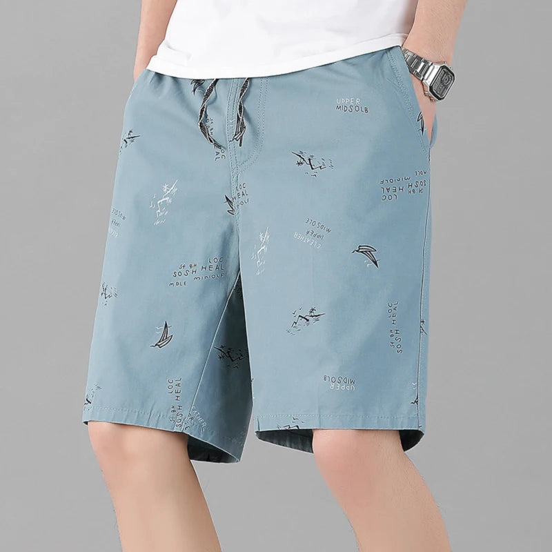 Men Summer 100% Cotton Cargo Shorts