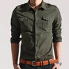 Men's  Collar Button Down Shirt