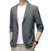 Two-button Men Elegant Lapel Business Blazer