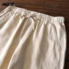 Summer Men Linen Trousers (Casual Baggy Pants , Breathable)