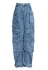 Y2K Multi-Pocket Loose Wide-Leg Jeans