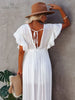 Butterfly Sleeve Beach Dress
