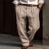 Men's Casual Straight Linen Pants