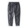 Summer Men Linen Trousers (Casual Baggy Pants , Breathable)