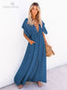 Butterfly Sleeve Beach Dress