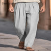 Men's Casual Straight Linen Pants