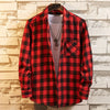 Casual Men Plaid 8  Flannel