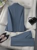 Women's Slim Fitted Pants Suit
