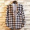 Casual Men Plaid 8  Flannel
