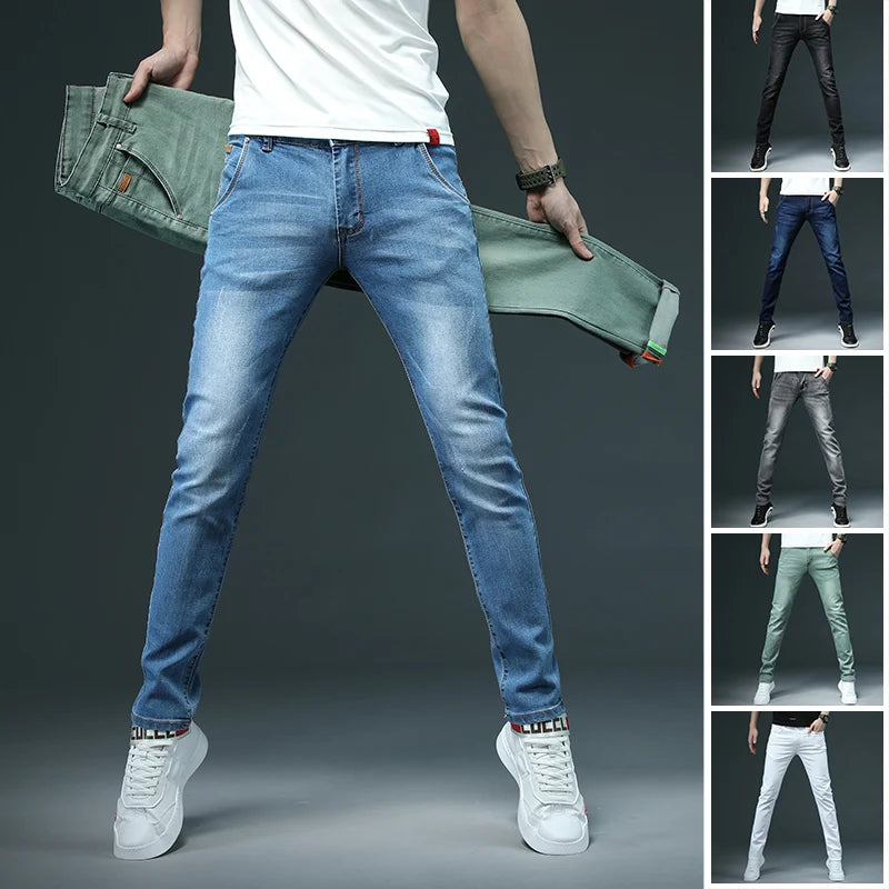Stretch Skinny Jeans  Slim Fit Denim