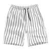 Icool Men's Outfit Striped Five-point Shorts