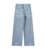 Aoaiiys Baggy High-Waist Jeans for Women