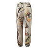 Graffiti Face Art Print Harem Pants