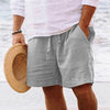 Men's summer cotton shorts (with drawstring elastic)