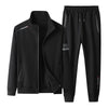 Lzlltt Men's Full-Zip Mandarin Tracksuit