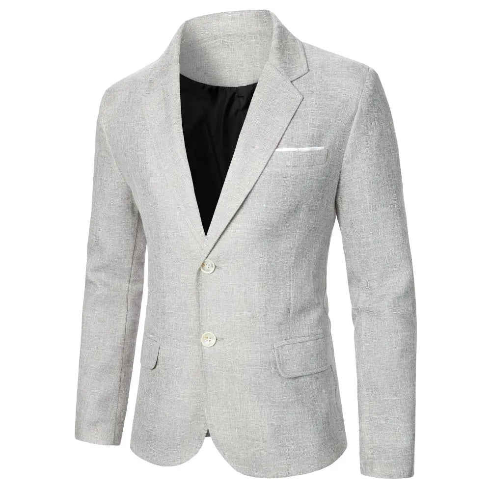 Men's Comfortable  Texture Fabric Blazer