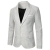 Men's Comfortable  Texture Fabric Blazer
