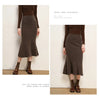 100% Cashmere Fishtail Skirt