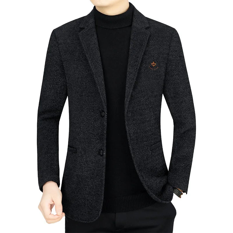 New Men Cashmere Blazer