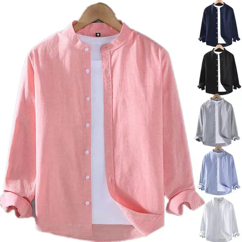 Men's Classic Casual Button Down Tee