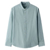 Men's pure cotton long-sleeved shirt