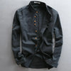 Men's Casual Cotton Linen Shirt