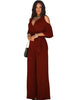 Cutout Shoulder Jumpsuit