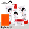 Kojic Acid Skin Care Set  Skin Facial Wash Face Cream Sunscreen Soap Body Cream SkinCare Kit