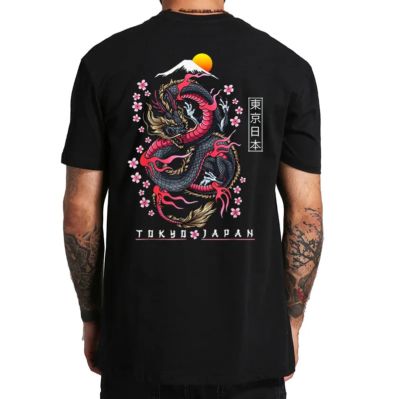 Dragon Japanese Style T Shirt