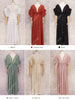 Butterfly Sleeve Beach Dress