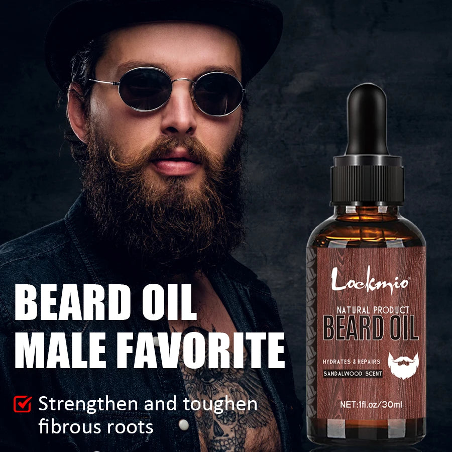 Beard Balm and Oil Beards Essence Cream for Defining Whiskers Promotes Beard Healthy Growth Oil Men Beards Soft Styling Products