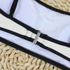 Woman Swimwear 2024 High Waist Bikinis Shorts Women's Swimsuit Luxury Ribbed Two-piece Bathing Suits Summer Bikini Set Swim Suit
