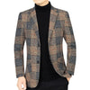 Classic Men's Plaid Blazers